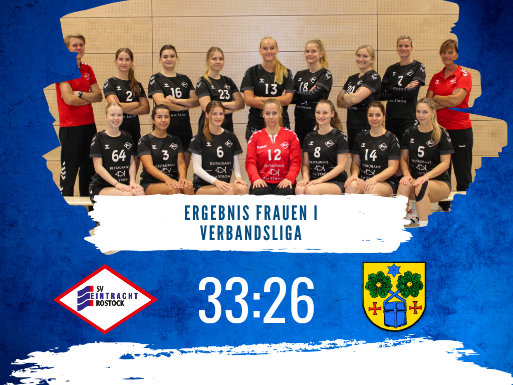 SV Eintracht Rostock - SSV Einheit Teterow 32:26 (15:13)