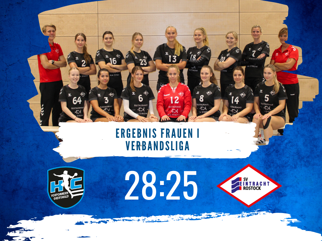 HC Vorpommern-Greifswald bezwingt SV Eintracht Rostock