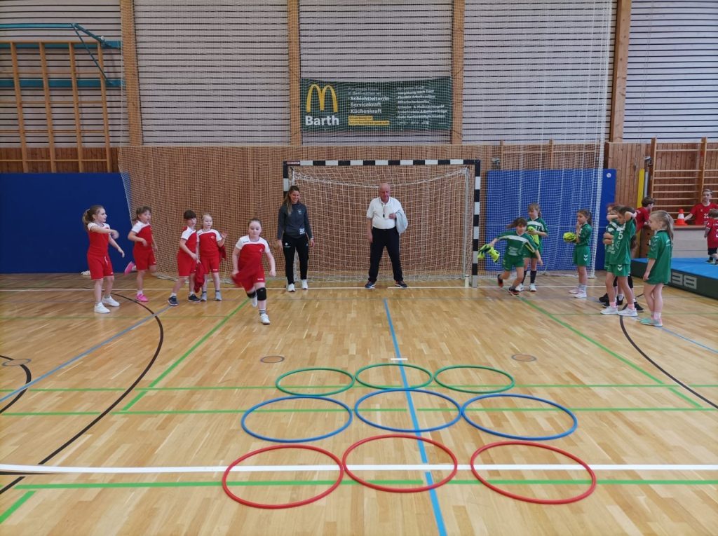 Mit voller Power: Unsere Jüngsten beim Spielfest in Barth