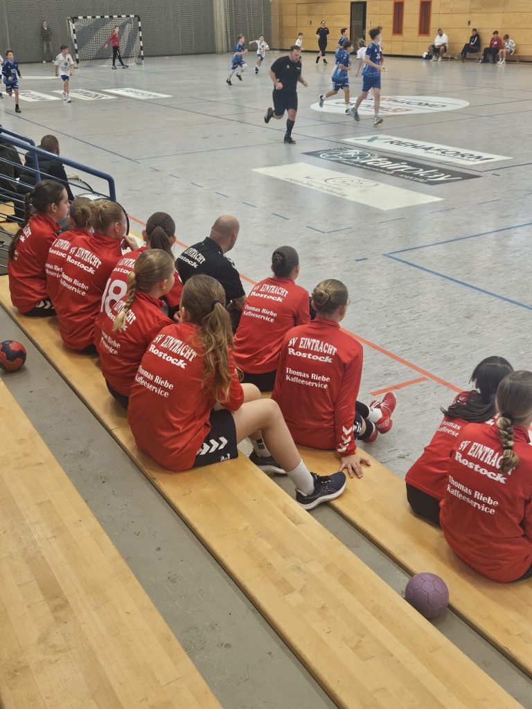 Kämpferische Leistung der weiblichen C-Jugend
