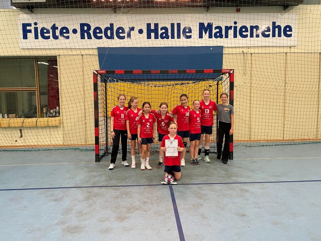 E1-Mädchen sichern sich den 5. Platz bei der Endrunde