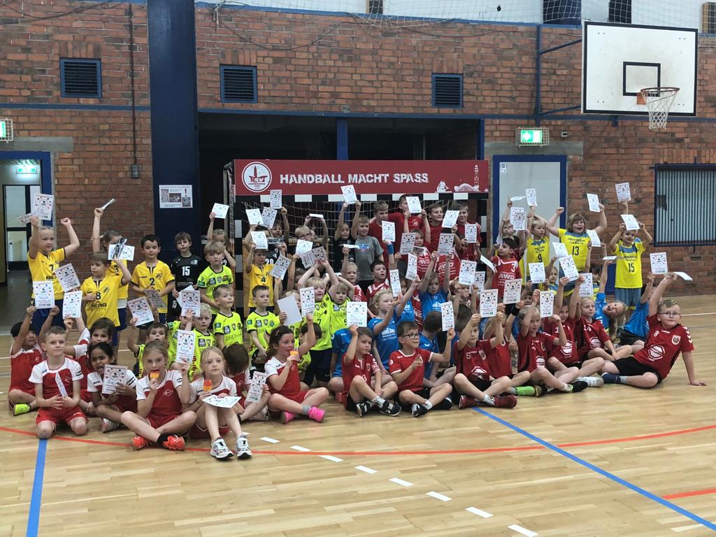 Handball macht allen Spaß