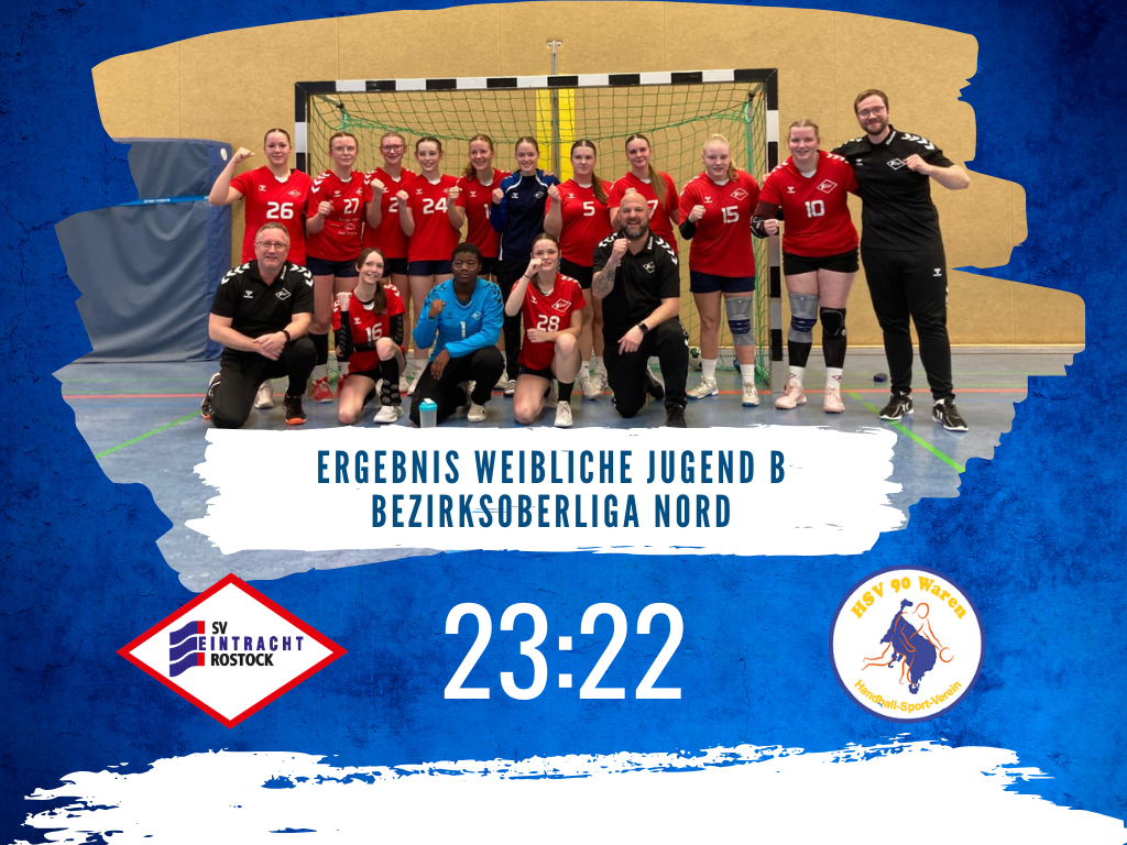 Last Minute Siebenmeter entscheidet Handball Krimi in Schmarl